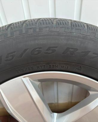 Cerchi VW 17 pollici + gomme invernali