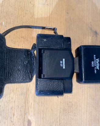 Kit Fotocamera Minox 35 GT con Flash Vivitar  1900