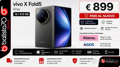 vivo X Fold5 Gray 16/512 GB – Versione Globale