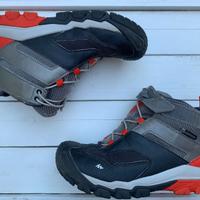 Scarpe Bambino Quechua N. 32 Trekking Montagna