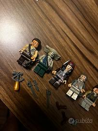 Lego Pirati dei Caraibi replica minifigures
