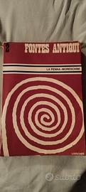 antologia fontes antiqui