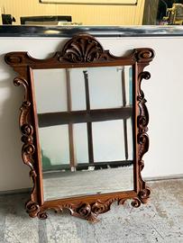 Specchio in legno