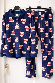 Pigiama blu con orsetti