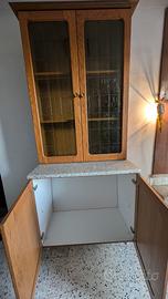 Credenza in legno di rovere