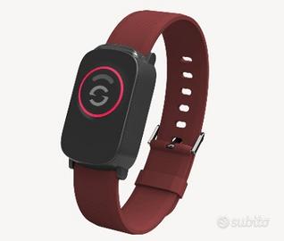 Bracciale Salvavita Anziani SEREMY Nero Rosso