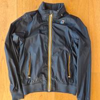K-Way Amaury Nylon Jersey (Bomber) blu navy – S
