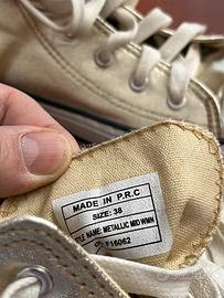 Stivaletto mistral all star nr 38 gold oro