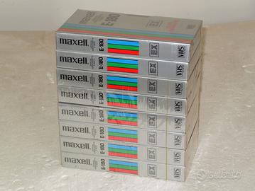 Cassette VHS Maxell EXtra Performance EX E-180 - Audio/Video In vendita a  Palermo