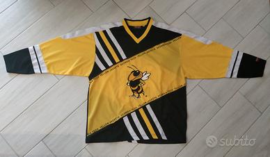 Maglia shirt hokey ricamo yellow jackets