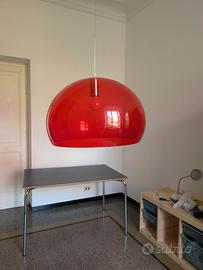 Lampada a sospensione Kartell Fly rossa