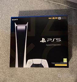 ps5 digital edition 1Tb NUOVA + 3 anni garanzia 