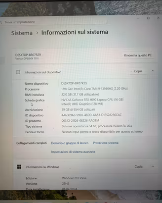 MSI Vector GP68HX i9 RTX 409032GB Top Gaming