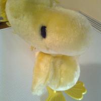 Pupazzo Woodstock dei Peanuts di Schulz