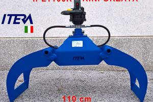 Pinza Legna IPL1100RINFORZATA con Rotatore30qli