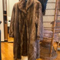 Pelliccia vera di visone lunga prezzo trattabile