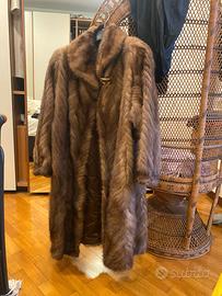 Pelliccia vera di visone lunga prezzo trattabile