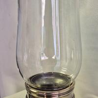 candeliere argentato basso Sambonet