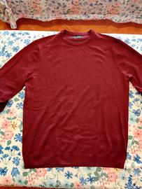 pullover bordeaux XL made in Italy 