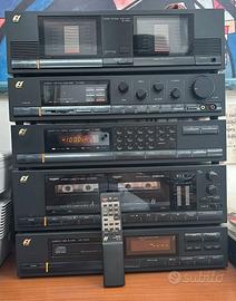 impianto stereo sansui pre finale casse cd piatto