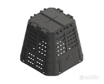 Compostiera Brixo 420 Litri Nera