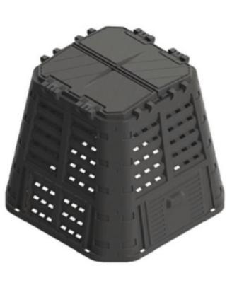 Compostiera Brixo 420 Litri Nera