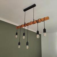 Lampadario stile industriale