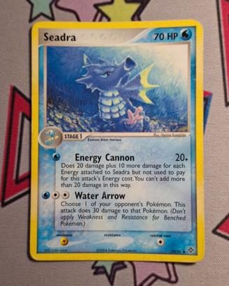 Carta Pokémon Seadra 39/97 ENG - EX Dragon (2004)