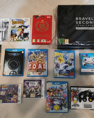 Giochi Nintendo Wii Wii U 3DS DS e Limited Edition