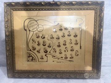 Stampa fotografica dei laurendi della scoula di in