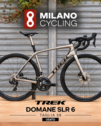 TREK DOMANE SLR 6 TG 58   GRIGIO OPACO