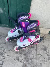Pattini bambina taglia 28-30 regolabili