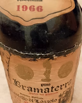 Bottiglia di Bramaterra 1966