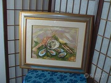 Quadro Pietro Sabbatini frutti di mare