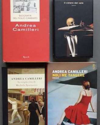 4 volumi Andrea Camilleri