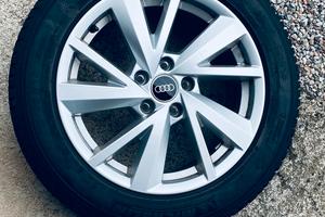 4 Cerchi Audi Q2+Gomme Invernali Michelin215/55R17