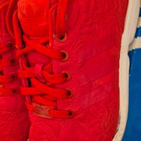 Scarpe donna Adidas rosse n.40