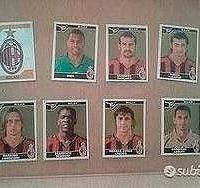 Set 8 figu Milan album calciatori panini 2004/05
