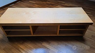 Mobile basso con ruote