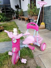 Triciclo direzionale bimba