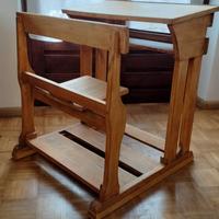 Banco scuola d'epoca