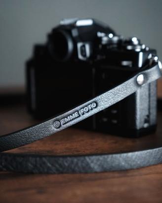 TRACOLLA per Fotocamera in vera PELLE