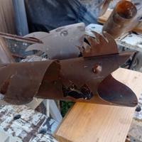 GRONDA DRAGO ORNAMENTALE + CATENA DI SCARICO