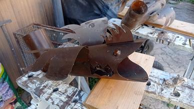 GRONDA DRAGO ORNAMENTALE + CATENA DI SCARICO