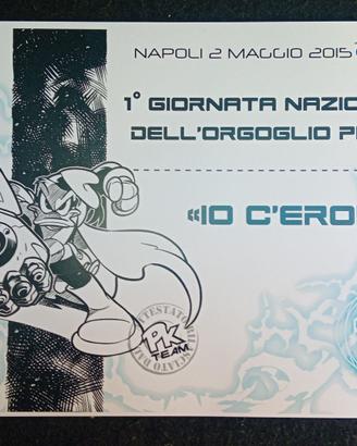 PK DIPLOMA "IO C'ERO" - COMICON 2015 -