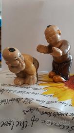 Coppia di ceramiche Shiwan vintage