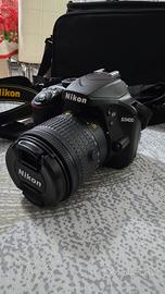 Nikon D3400 + 18-55 AF-P + 70-300 VR + borsa