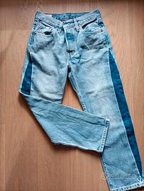 Levi's 501 crop 25x26 azzurri - Jeans dritti nuovi
