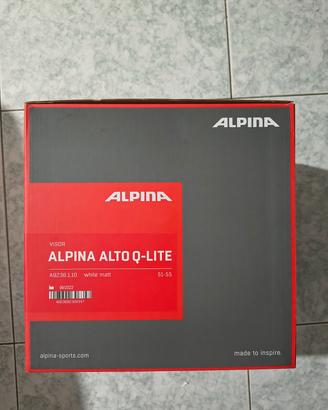 Casco da sci ALPINA Alto Q Lite, nuovo, sigillato