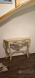 Consolle di marmo Shabby